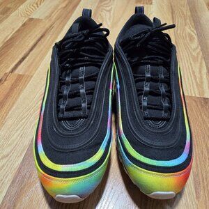 Nike Air Max 97 Tie Dye Black CK0841-001 mens size 12